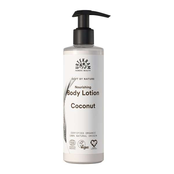 Urtekram Bodylotion Kokos im 245ml Spender- EcoCert Bio zertifiziert Urtekram Bodylotion Kokos im 245ml Spender- EcoCert Bio zertifiziert