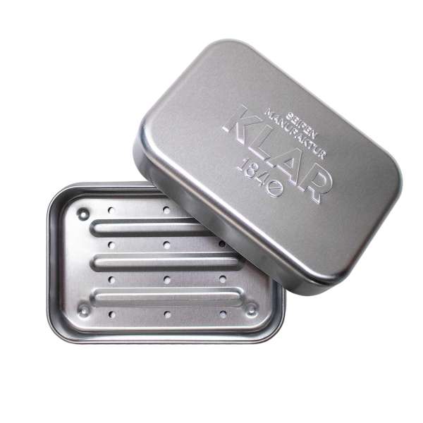 Nachhaltige Seifendose aus leichtem Aluminium Nachhaltige Seifendose aus leichtem Aluminium