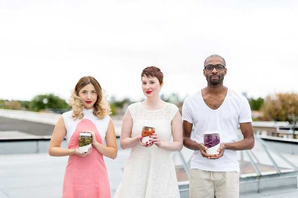 Mortier Pilon Fermentier-Gläser mit Keramikgewichten