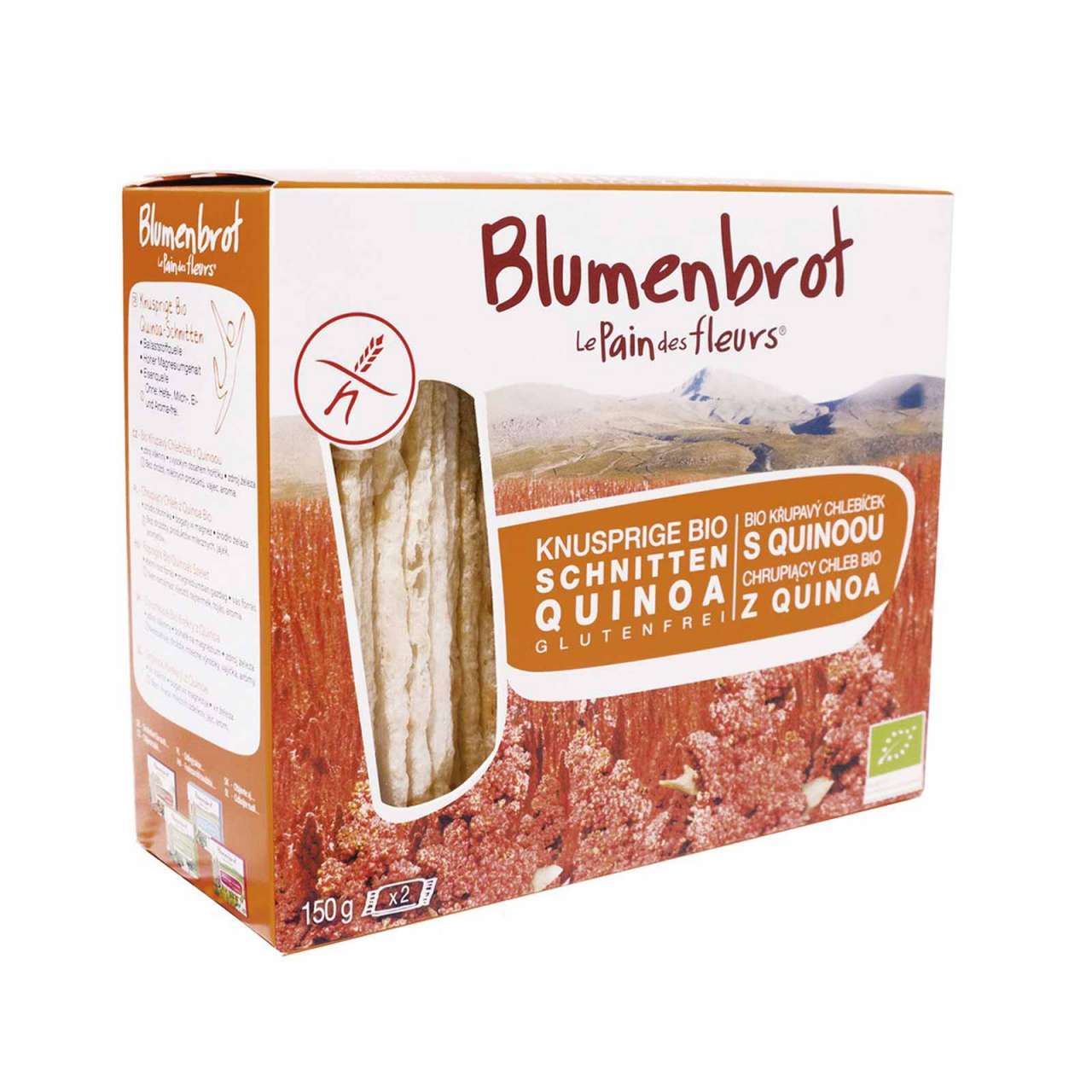 Angebotsbild für Blumenbrot Quinoa - 100% Bio Zutaten und garantiert glutenfrei Angebotsbild für Blumenbrot Quinoa - 100% Bio Zutaten und garantiert glutenfrei von PureNature