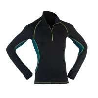 Bio Merino Sport Shirt Half Zip für Herren - Slim fit Bio Merino Sport Shirt Half Zip für Herren - Slim fit
