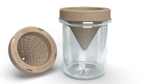 Frubby Fruchtfliegenfalle als natürliche Obstfliegenfalle