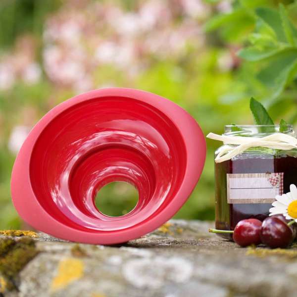 Westmark Einmachtrichter Twix in Rot