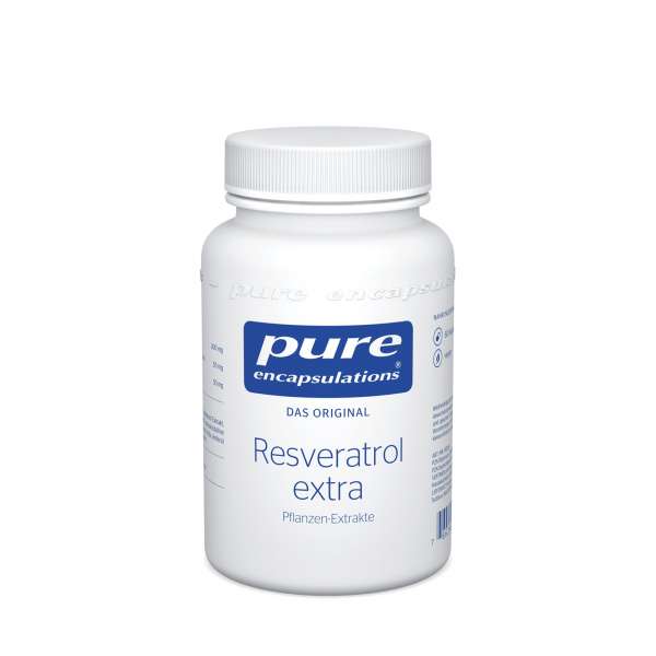 Pure Encapsulations Resveratrol Extra mit optimaler Bioverfügbarkeit Pure Encapsulations Resveratrol Extra mit optimaler Bioverfügbarkeit