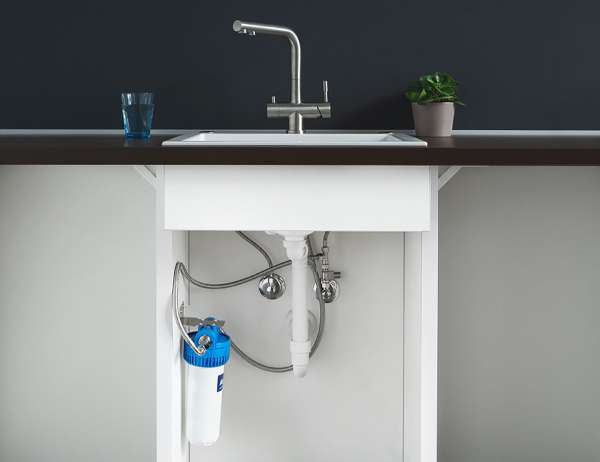 Einbaufilter 2.2 Safe mit Aquastop von Alvito