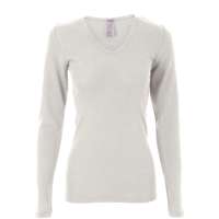 Living Crafts Damen Langarm-Shirt Felicia aus Bio-Merinowolle und Seide
