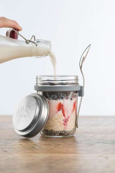 Kilner Frühstücksglas: Gesundes Frühstück to go mitnehmen