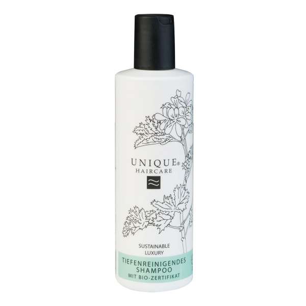Unique Tiefenreinigungsshampoo - Geeignet bei gefärbten Haaren Unique Tiefenreinigungsshampoo - Geeignet bei gefärbten Haaren