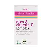 Eisen + Vitamin C Complex - Phyto Vitamins aus Curryblatt & Amla Eisen + Vitamin C Complex - Phyto Vitamins aus Curryblatt & Amla