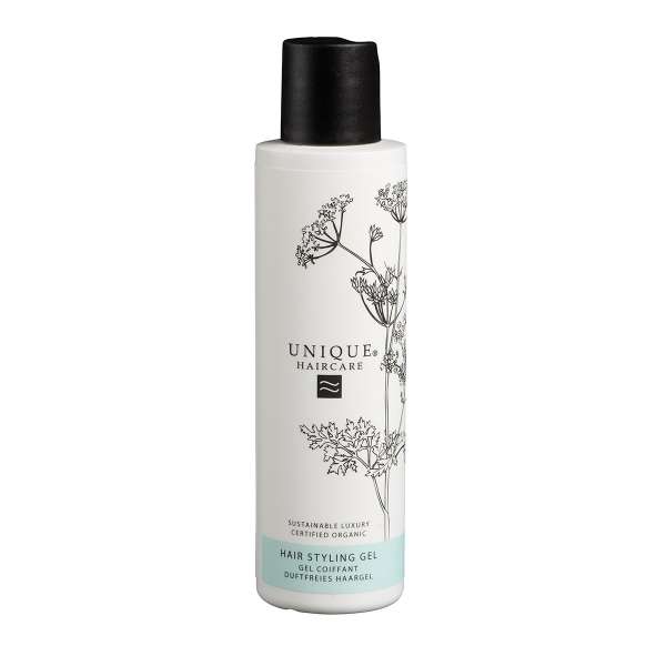 Unique Bio Haargel - Medium Hold - pflegend und parfümfrei Unique Bio Haargel - Medium Hold - pflegend und parfümfrei