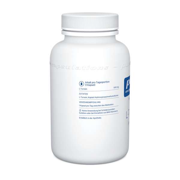 PURE L-Tyrosin Aminosäure, 90 Kapseln