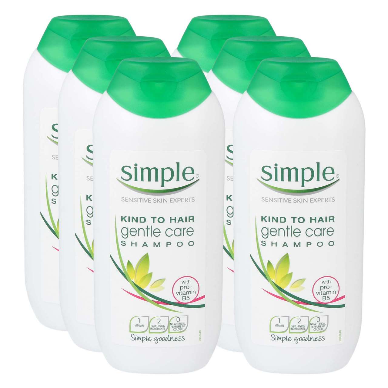 Simple Shampoo pH neutral im günstigen Sparpack online kaufen, 6x