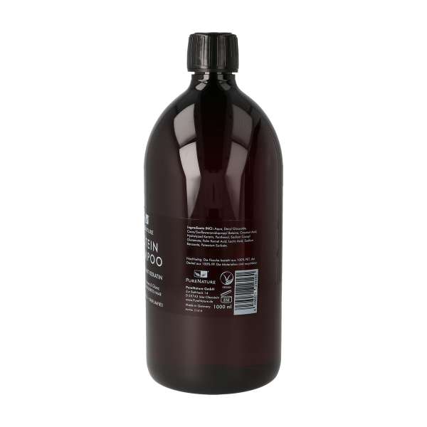 PureNature Glanzshampoo mit Keratin - für glänzende Haare