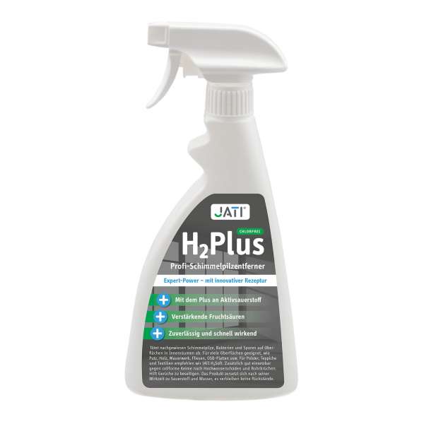 Jati Profi Schimmelentferner für Wände & Holz - H2Plus Jati Profi Schimmelentferner für Wände & Holz - H2Plus