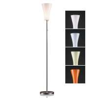 Die Stehlampe Glas ist handgefertigt & Elektrik abgeschirmt Die Stehlampe Glas ist handgefertigt & Elektrik abgeschirmt