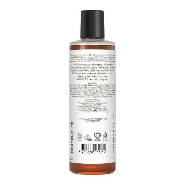 Urtekram Kokos Shampoo Bio - lässt Haare seidig glänzen