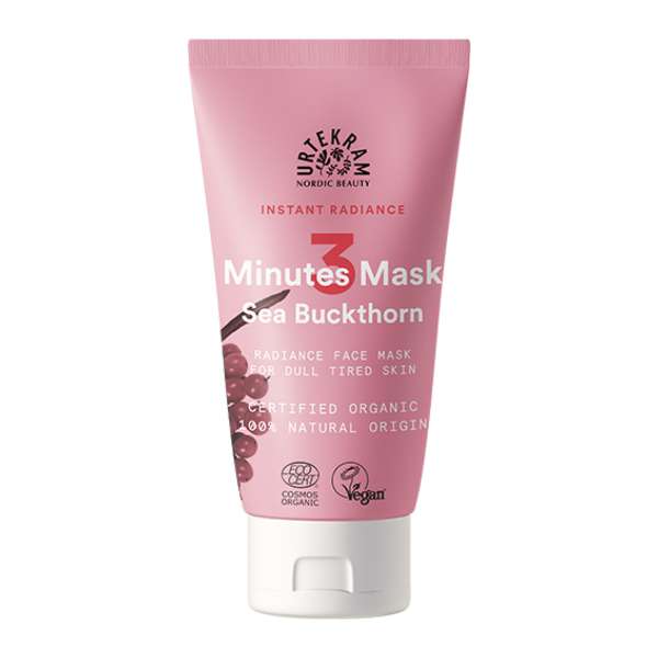 Urtekram 3 Minutes revitalisierende Gesichtsmaske Sanddorn Urtekram 3 Minutes revitalisierende Gesichtsmaske Sanddorn