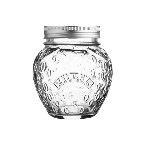 Kilner Erdbeerglas - Schönes Marmeladenglas mit Deckel Kilner Erdbeerglas - Schönes Marmeladenglas mit Deckel