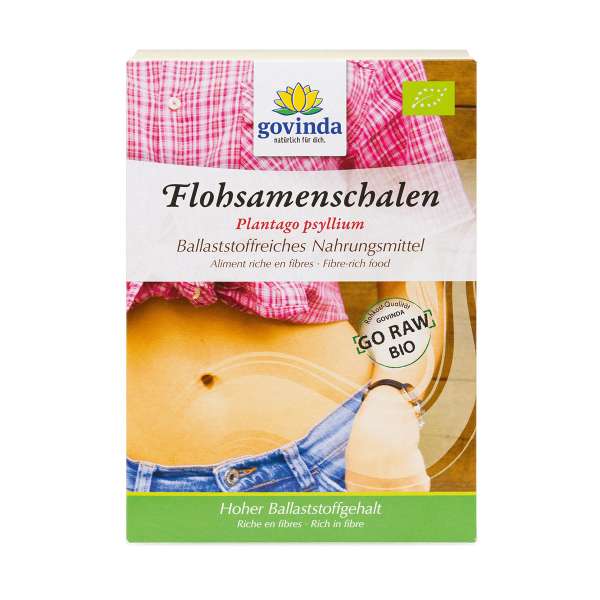Govinda Indische Flohsamenschalen gemahlen - Bio Govinda Indische Flohsamenschalen gemahlen - Bio