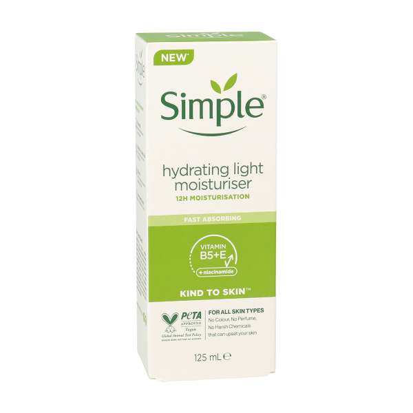 Simple Gesichtscreme nicht komedogen & dermatologisch getestet Simple Gesichtscreme nicht komedogen & dermatologisch getestet