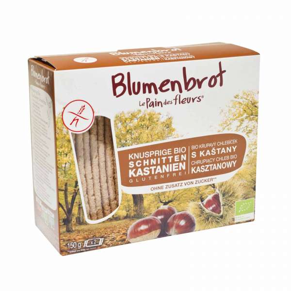 Blumenbrot Kastanie: Knuspriges, glutenfreies Brot ohne Hefe Blumenbrot Kastanie: Knuspriges, glutenfreies Brot ohne Hefe