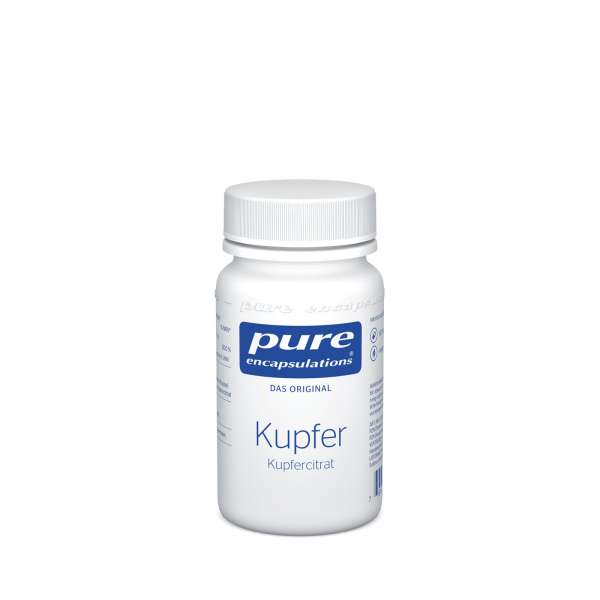 Pure Encapsulations Kupfer Kapseln (Kupfercitrat) 2mg - ohne Gelatine Pure Encapsulations Kupfer Kapseln (Kupfercitrat) 2mg - ohne Gelatine