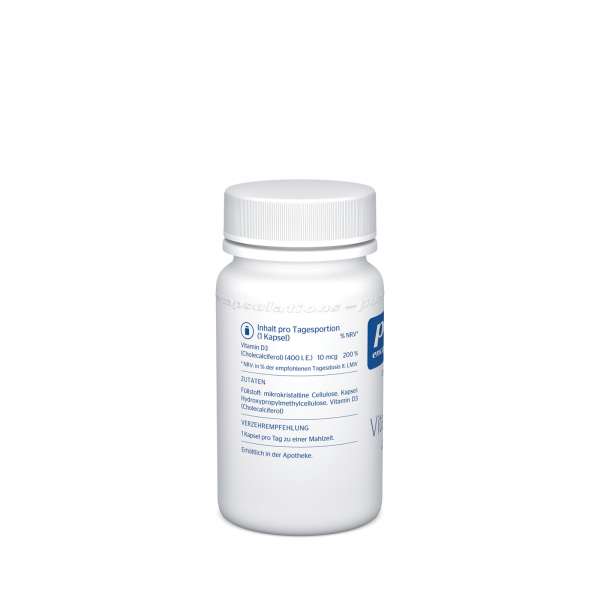 Pure Encapsulations - PURE Vitamin D3 400 i.E. 60 Kapseln