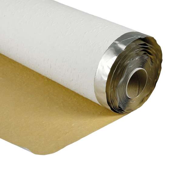 Rauhfaser Tapete und Alu Dampfsperre in einem! Rauhfaser Tapete und Alu Dampfsperre in einem!