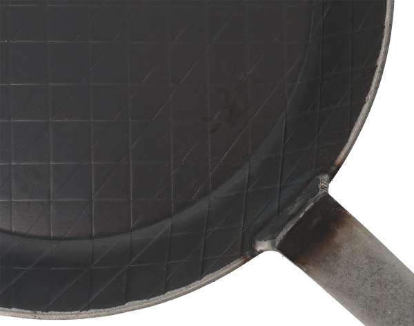 Schmiedeeiserne Bratpfanne von Turk für hohe Temperaturen