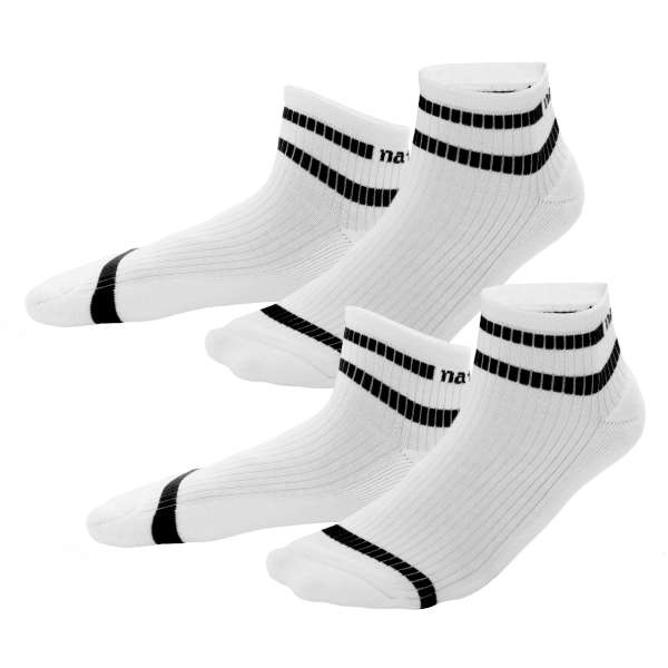 Living Crafts Unisex Sneaker-Socken Orell aus Bio-Baumwolle, 2er-Pack Living Crafts Unisex Sneaker-Socken Orell aus Bio-Baumwolle, 2er-Pack