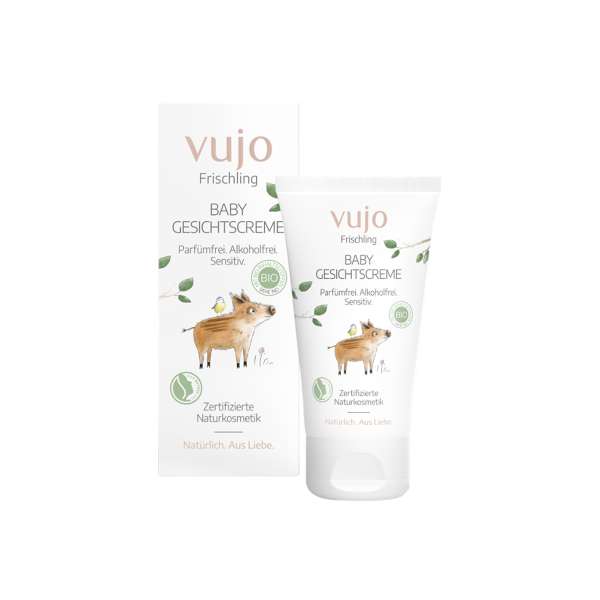 Pflegecreme Gesicht ohne Parfüm: Vujo Baby Gesichtscreme Pflegecreme Gesicht ohne Parfüm: Vujo Baby Gesichtscreme