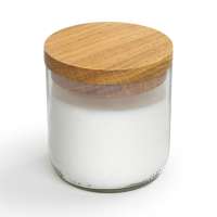 Vorschau: Side by Side Glas mit Kerze ohne Duft, grün und transparent Vorschau: Side by Side Glas mit Kerze ohne Duft, grün und transparent