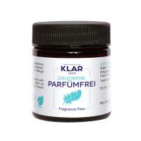 Klar Naturkosmetik Deocreme parfümfrei für empfindliche Haut Klar Naturkosmetik Deocreme parfümfrei für empfindliche Haut
