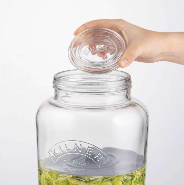 Kilner Fermentier Glas 5 Liter für gesundes Fermentieren