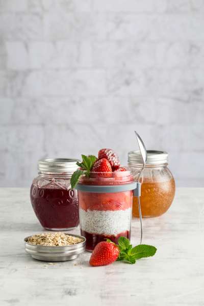 Kilner Frühstücksglas: Gesundes Frühstück to go mitnehmen