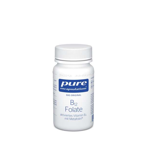 Pure Encapsulations - PURE B12 Folate E mit Metafolin Folsäure Pure Encapsulations - PURE B12 Folate E mit Metafolin Folsäure