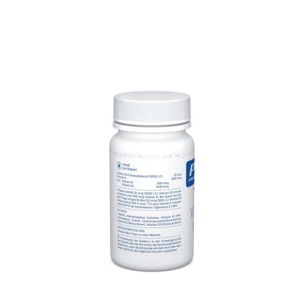 Pure Encapsulations - Pure Vitamin K und D, 60 Kapseln