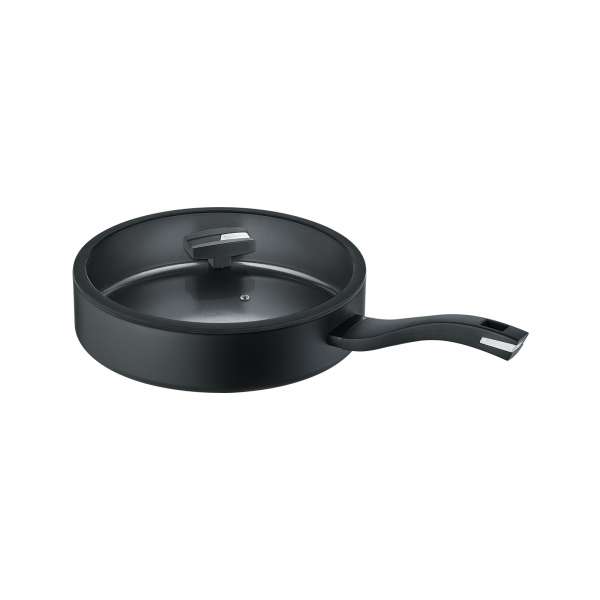 Berndes Schmorpfanne Black Edition mit Deckel & hoher Rand Berndes Schmorpfanne Black Edition mit Deckel & hoher Rand