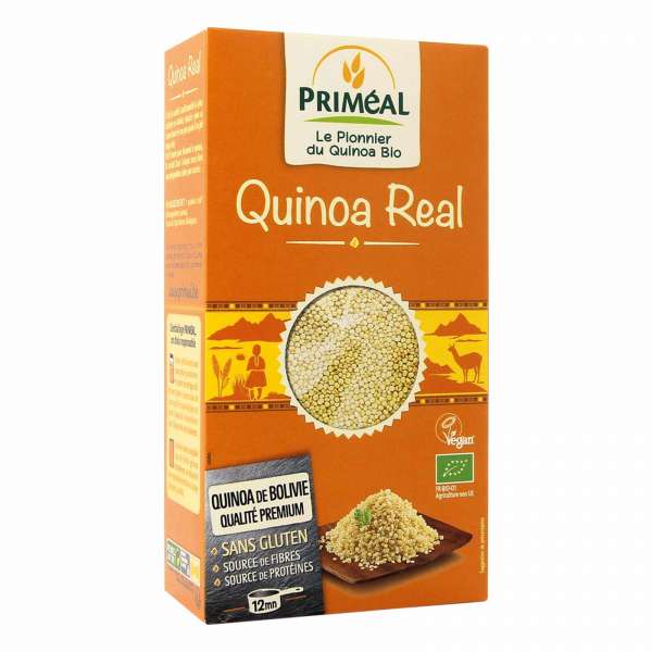 Bio Quinoa von Priméal aus kontrolliert biologischem Anbau Bio Quinoa von Priméal aus kontrolliert biologischem Anbau