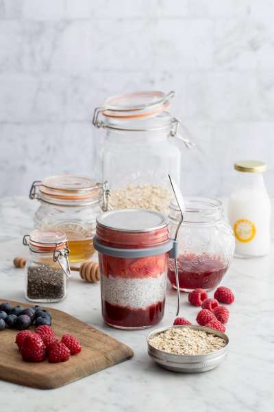 Kilner Frühstücksglas: Gesundes Frühstück to go mitnehmen