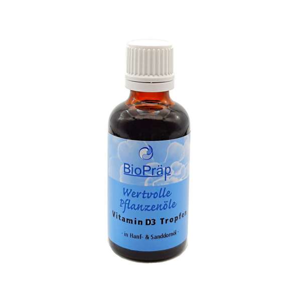BioPräpVitamin D3 flüssig - in Hanf- und Sanddornöl gelöst - kaufen BioPräpVitamin D3 flüssig - in Hanf- und Sanddornöl gelöst - kaufen
