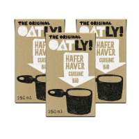 Oatly Hafer Cuisine Hafersahne Soja- & Laktose frei, 3 Stück Spar Pack Oatly Hafer Cuisine Hafersahne Soja- & Laktose frei, 3 Stück Spar Pack