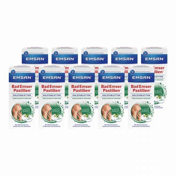 Emsan Bad Emser Pastillen mit Kräutern Emsan Bad Emser Pastillen mit Kräutern