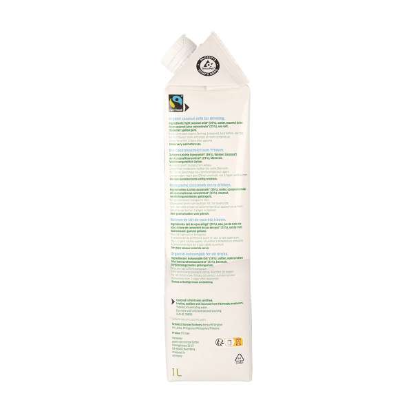 Dr. Martins Coco Milk for Drinking Pure Bio Kokosmilch