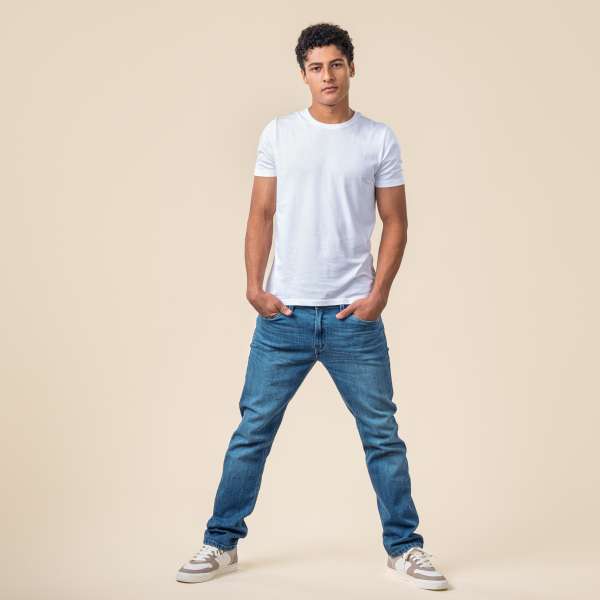 Living Crafts Herren T-Shirt Tawin aus Bio-Baumwolle, 2er-Pack