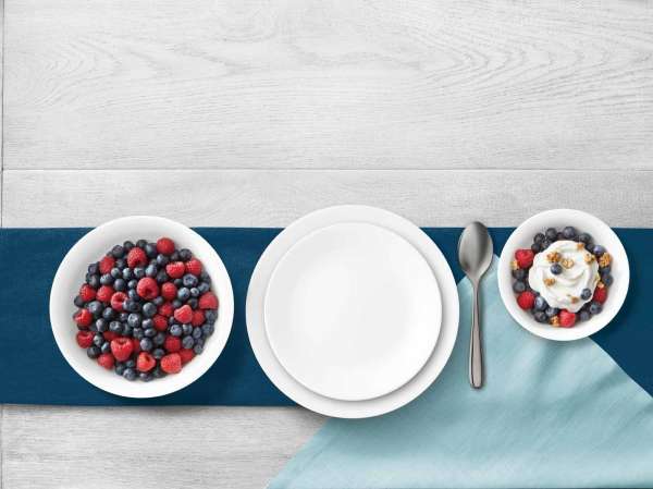 Geschirr Set weiß spülmaschinenfest von Corelle, 12-teilig kaufen