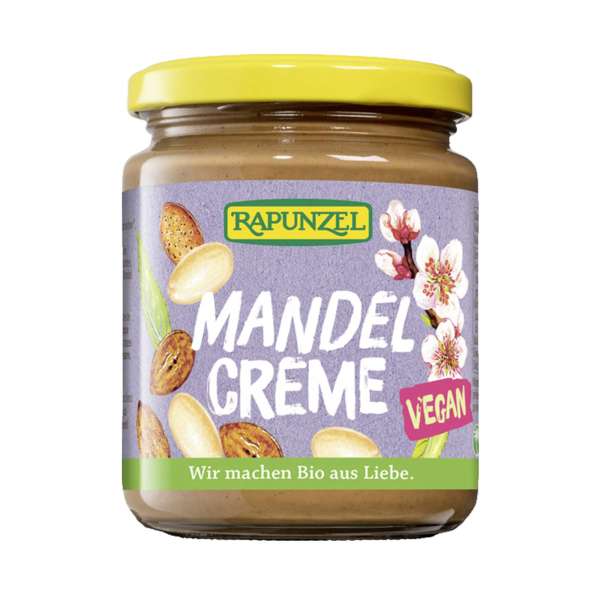 Mandel Creme Aufstrich vegan und ideal aufs Frühstücksbrot Mandel Creme Aufstrich vegan und ideal aufs Frühstücksbrot