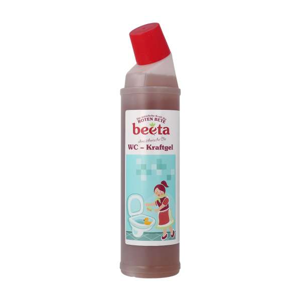 Beeta WC Gel - kraftvoller, natürlicher WC Reiniger ohne Chlor Beeta WC Gel - kraftvoller, natürlicher WC Reiniger ohne Chlor