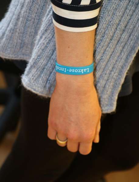 Medizinisches Armband - Laktoseintoleranz Hilfe - gratis