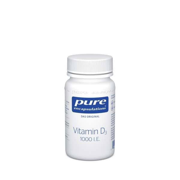 Pure Vitamin D3 von Pure Encapsulations - Cholecalciferol 1000 I.E Pure Vitamin D3 von Pure Encapsulations - Cholecalciferol 1000 I.E